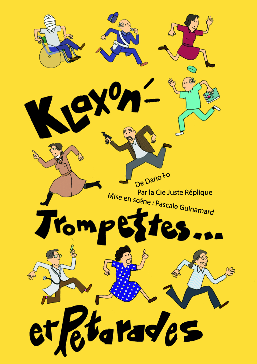Affiche Klaxon, trompettes et petarade